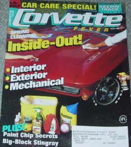 CORVETTE FEVER 1992 MAR - L71, L76, GEORGE GILLELAND, '64 ROADSTER, PAINT CHIPS
